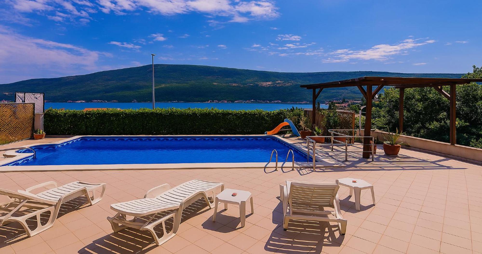 Villa Sea-N-Sun, 7 bedrooms&Pool, nearby Portonovi Marina. Ðenovići Esterno foto
